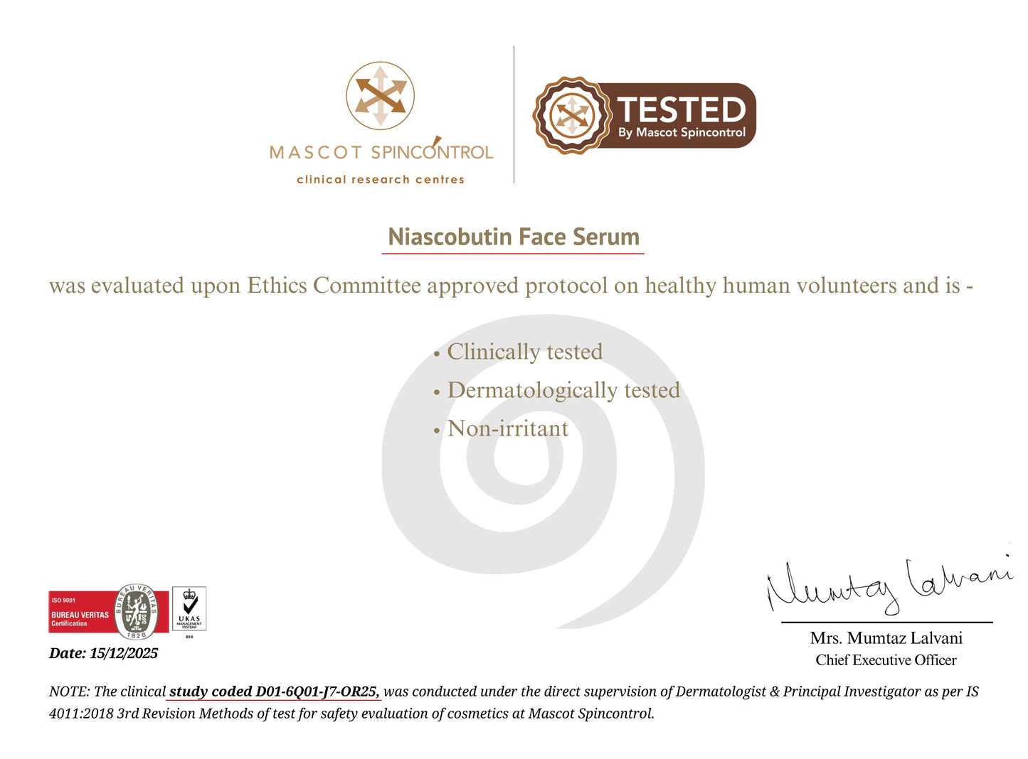 Niascobutin Face Serum- 30ml